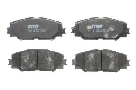 Комплект гальмівних колодок передн, LEXUS HS PONTIAC VIBE SUBARU TREZIA TOYOTA ALLION II, AURIS, COROLLA, MATRIX, NOAH/VOXY, PREMIO, PRIUS PLUS, RAV 4 III, RAV 4 IV 1.3-2.5 11.05- TRW GDB3425