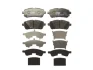 Комплект гальмівних колодок передн, DAIHATSU MATERIA, SIRION FORD FIESTA, FIESTA VI MAZDA 2 SUBARU JUSTY IV SUZUKI BALENO, SWIFT IV, SWIFT V 1.0-1.6D 01.05- TRW GDB3437 (фото 1)