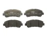 Комплект гальмівних колодок передн, NISSAN MAXIMA VII, NAVARA, QASHQAI I, ROGUE, SENTRA VI, X-TRAIL, X-TRAIL II SUZUKI KIZASHI 1.5D-3.5 05.98- TRW GDB3467 (фото 1)