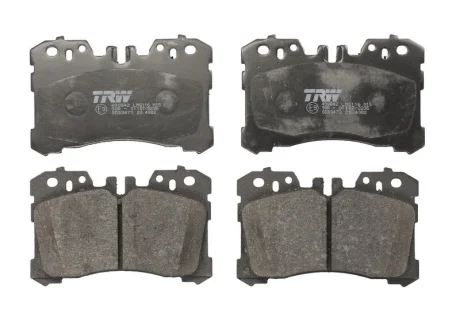 Комплект гальмівних колодок передн, LEXUS LS 3.5-5.0H 04.06- TRW GDB3473