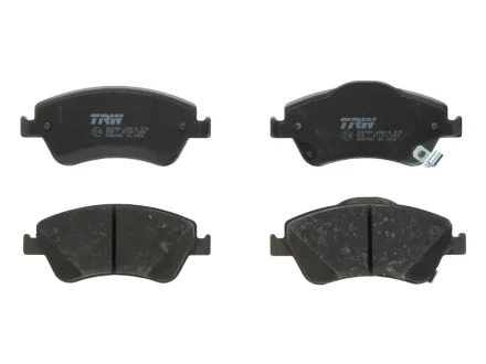 Комплект гальмівних колодок передн, TOYOTA AURIS, COROLLA 1.33-2.2D 10.06-07.14 TRW GDB3481