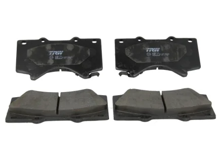 Комплект гальмівних колодок передн, LEXUS LX TOYOTA LAND CRUISER 200, LAND CRUISER PRADO, SEQUOIA, TUNDRA 2.8D-5.7ALK 01.00- TRW GDB3524