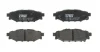 Комплект гальмівних колодок задн, SUBARU BRZ, FORESTER, IMPREZA, LEGACY IV, LEGACY V, OUTBACK, WRX, XV TOYOTA GT 86 1.5-3.6 09.03- TRW GDB3568 (фото 1)