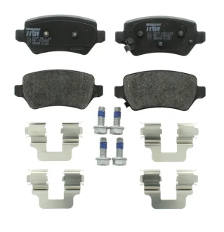 Комплект гальмівних колодок задн, KIA CEE\'D, PRO CEE\'D 1.0-1.6D 05.12-07.18 TRW GDB3585
