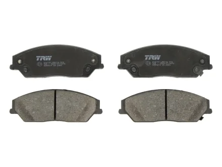 Комплект гальмівних колодок передн, TOYOTA CAMRY 2.0-3.5 08.01- TRW GDB3614
