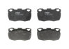 Комплект гальмівних колодок передн, LAND ROVER 110/127, 90 I, DEFENDER 2.2D-4.0 09.83-02.16 TRW GDB395 (фото 1)