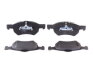 Комплект гальмівних колодок передн, CHRYSLER GRAND VOYAGER III, RAM, VOYAGER III, VOYAGER IV DODGE CARAVAN 2.0-3.8 01.95-07.09 TRW GDB4128 (фото 1)