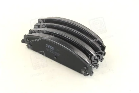 Комплект гальмівних колодок передн, CHRYSLER 200, 300C DODGE CHALLENGER, CHARGER LANCIA THEMA 2.4-6.4 09.04- TRW GDB4134