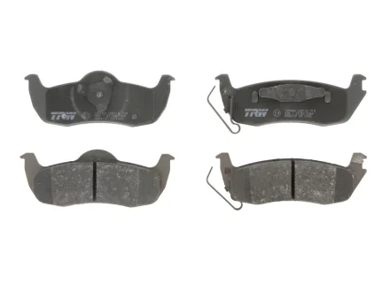 Комплект гальмівних колодок задн, INFINITI QX56 JEEP COMMANDER, GRAND CHEROKEE III NISSAN ARMADA MK I, TITAN 3.0D-5.7 08.03- TRW GDB4137