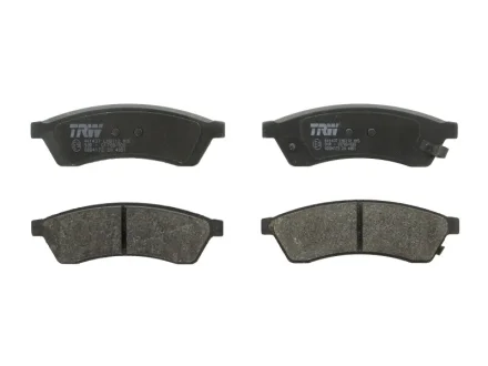 Комплект гальмівних колодок задн, CHEVROLET EPICA DAEWOO TOSCA 2.0/2.0D/2.5 02.06- TRW GDB4172