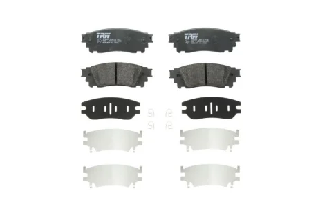Комплект гальмівних колодок задн, LEXUS NX 2.0/2.5H 07.14- TRW GDB4459