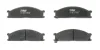 Комплект гальмівних колодок передн, NISSAN NAVARA, NP300, PATHFINDER I, PATHFINDER II, PICK UP, TERRANO I, URVAN, VANETTE SUBARU SVX 1.5-3.3 01.83- TRW GDB766 (фото 1)