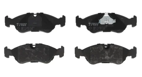 Комплект гальмівних колодок передн, DAEWOO ARANOS, CIELO, ESPERO, NEXIA, PRINCE FSO LANOS OPEL ASTRA F, KADETT E, OMEGA A, VECTRA A 1.4-2.4 09.84-10.08 TRW GDB951