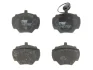 Комплект гальмівних колодок задн, LAND ROVER 90 I, DEFENDER, DISCOVERY I, RANGE ROVER I 2.0-4.3 08.81-02.16 TRW GDB976 (фото 1)