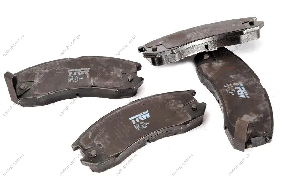 Комплект гальмівних колодок передн, FORD USA PROBE I, PROBE II MAZDA 626 II, 626 III 1.8-3.0 03.83-03.98 TRW GDB981 (фото 1)