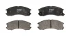 Комплект гальмівних колодок передн, FORD USA PROBE I, PROBE II MAZDA 626 II, 626 III 1.8-3.0 03.83-03.98 TRW GDB981 (фото 3)
