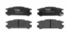 Комплект гальмівних колодок задн, SUBARU IMPREZA, LEGACY I, LEGACY II, LEGACY III, LEGACY OUTBACK, SVX 1.6-3.3 01.89-08.03 TRW GDB990 (фото 1)