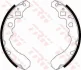 Гальмівна колодка DAIHATSU CUORE II, CUORE III, CUORE V, CUORE VI, CUORE VII, MOVE, SIRION, YRV OPEL KADETT C 0.7-1.3 08.73- TRW GS8282 (фото 1)