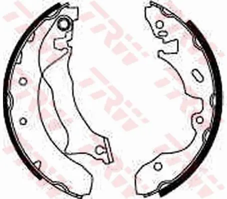 Гальмівна колодка FORD MONDEO I, MONDEO II 1.6-2.5 01.93-09.00 TRW GS8536 (фото 1)