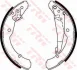 Гальмівна колодка SEAT INCA SKODA OCTAVIA I, OCTAVIA II, ROOMSTER, ROOMSTER PRAKTIK VW BEETLE, CADDY II, CADDY II FURGON/NADWOZIE WIELKOPRZESTRZENNE, JETTA IV, POLO V 1.2-2.5 11.95-05.22 TRW GS8639 (фото 1)