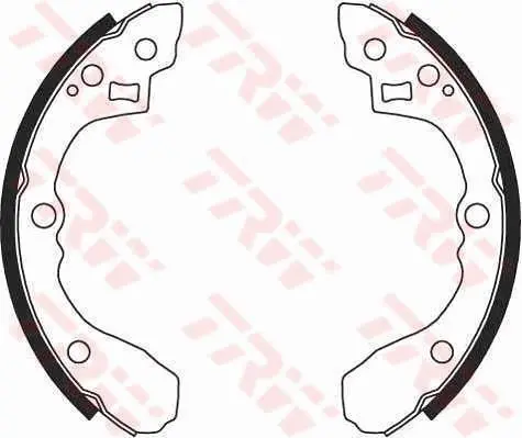 Гальмівна колодка HYUNDAI IX35 KIA CERATO, CERATO I, SEPHIA, SHUMA, SHUMA I, SHUMA II, SPORTAGE III 1.5-2.0 01.92-12.15 TRW GS8692 (фото 1)