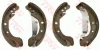 Гальмівна колодка CHEVROLET ASTRA, REZZO DAEWOO LEGANZA, NUBIRA, TACUMA / REZZO 1.6/1.8/2.0 05.97- TRW GS8748 (фото 1)