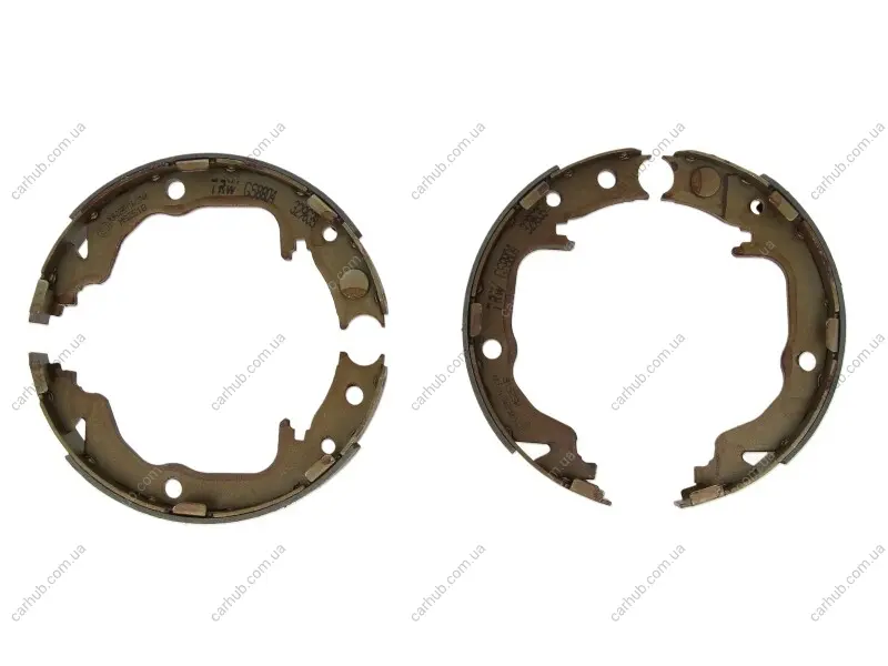 Гальмівна колодка DODGE AVENGER, CALIBER, JOURNEY JEEP COMPASS, PATRIOT MITSUBISHI ASX, LANCER VIII, OUTLANDER II NISSAN SENTRA V 1.5-2.4LPG 01.00- TRW GS8804 (фото 1)