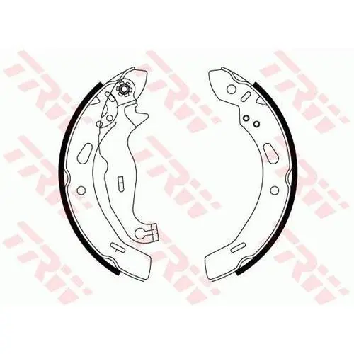 Гальмівна колодка FORD FIESTA, FIESTA VI 1.0-1.6D 06.08-01.18 TRW GS8814 (фото 1)