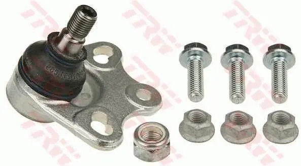 Шарова опора лів/прав (нижн/зовнішній передн) (діаметр конуса 15,4mm, з комплектуючими) MERCEDES A (W169), B SPORTS TOURER (W245) 1.5-Electric 09.04-06.12 TRW JBJ786 (фото 1)