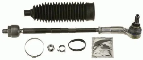 Рульова тяга(з наконечником) прав (dł.275mm) SEAT CORDOBA, IBIZA III SKODA FABIA I, FABIA I PRAKTIK, FABIA II, ROOMSTER, ROOMSTER PRAKTIK VW FOX, POLO IV, POLO VIVO 1.0-2.0 08.99-10.21 TRW JRA588