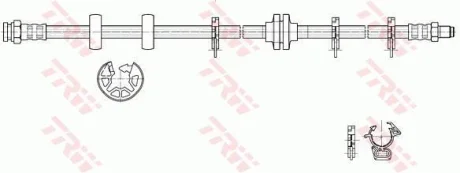 Тормозний шланг TRW PHB274