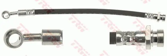 Гальмівний шланг гнучкий задн прав (довжина 286мм, M10x1/Banjo) HYUNDAI ELANTRA IV, I30 KIA CEE\'D, PICANTO I 1.0-2.0D 06.06-12.12 TRW PHD1207 (фото 1)