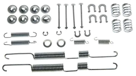 Монтажний набір гальмівної колодки (AKEBONO) TOYOTA 4 RUNNER I, 4 RUNNER II, 4 RUNNER III, HIACE / COMMUTER V, HIACE III, HIACE IV, HILUX IV, HILUX V, HILUX VI, HILUX VII, HILUX VIII 1.5-4.7 08.84- TRW SFK236
