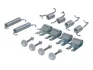Монтажний набір гальмівної колодки TOYOTA AVENSIS, CARINA E VI, CELICA, COROLLA, COROLLA VERSO, PRIUS, YARIS, YARIS VERSO 1.0-2.4 04.92-12.09 TRW SFK385 (фото 1)