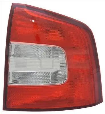 Ліхтар задній лів (P21W/W3W) SKODA OCTAVIA II Універсал 11.08-06.13 TYC 1112260012 (фото 1)
