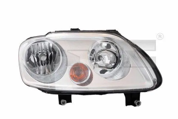 Фара прав (H1/H7, електричн, без мотора, колір відбивача: хром) VW CADDY III, TOURAN I 02.03-08.10 TYC 200759252 (фото 1)