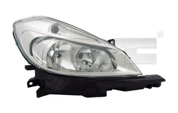 Фара лів (H7/H7, електричн, з мотором, колір відбивача: хром) RENAULT CLIO III Ph I 05.05-05.09 TYC 200794152 (фото 1)