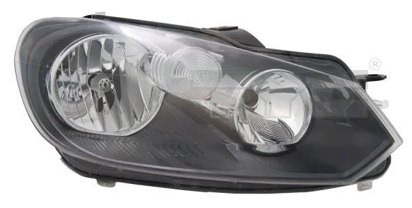 Фара лів (H15/H7, електричн, з мотором, колір відбивача: чорн) VW GOLF VI 10.08-11.13 TYC 2011778052 (фото 1)