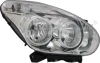 Фара прав (H1/H7, електричн, з мотором, колір відбивача: хром) FIAT DOBLO II OPEL COMBO D 02.10-06.18 TYC 2012425052 (фото 1)