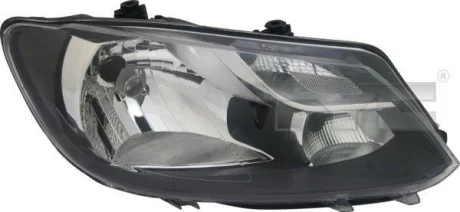 Фара лів (H4/P21, електричн, з мотором, колір відбивача: хром) VW CADDY III 08.10-05.15 TYC 2012474052