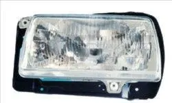 Фара лів (H4, механічн, колір відбивача: срібн) VW JETTA II 01.84-07.92 TYC 201735052 (фото 1)