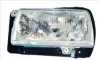 Фара лів (H4, механічн, колір відбивача: срібн) VW JETTA II 01.84-07.92 TYC 201735052 (фото 1)