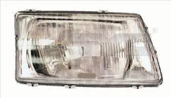Фара лів (H4, механічн, колір відбивача: срібн) AUDI 100 C3, 200 C3 08.82-12.91 TYC 201737052 (фото 1)