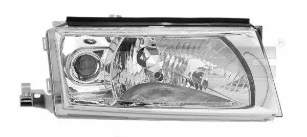 Фара лів (H3/H4, електричн, без мотора, колір відбивача: срібн) SKODA OCTAVIA I 08.00-12.10 TYC 206232152 (фото 1)
