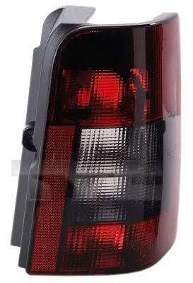 Ліхтар задній лів (колір скла сірий, з двома задніми дверима) CITROEN BERLINGO I PEUGEOT PARTNER 07.96-10.08 TYC TYC 11-0476-11-2 (фото 1)