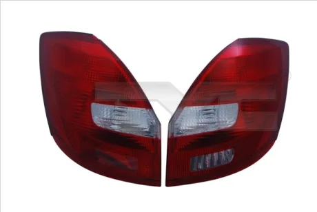 Ліхтар задній лів SKODA FABIA II Ліфтбек / Універсал 4/5D -12.14 TYC TYC 11-12268-01-2