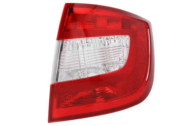 Ліхтар задній прав (P21/4W/P21W/PY21W/W3W, колір скла червон) SKODA RAPID Ліфтбек 07.12-03.22 TYC TYC 11-14277-01-2 (фото 1)