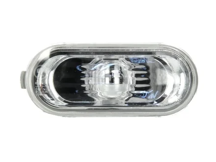 Повторювач повороту лів/прав (білий, WY5W) SEAT ALHAMBRA 7M, AROSA, CORDOBA 6L, IBIZA III 6L, LEON 1M, MII, TOLEDO II 1M SKODA CITIGO VW AMAROK 2H, BORA, CADDY III, GOLF IV, LUPO 08.97-05.22 TYC TYC 18-0605-11-2