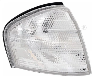 Лампа сигналу повороту переднього прав (прозорий, PY21W) MERCEDES C-KLASA W202 03.93-06.97 TYC TYC 18-3357-01-2
