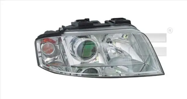 Фара прав (H7/H7, електричн, без мотора, колір відбивача: хром) AUDI A6 C5 06.01-01.05 TYC TYC 20-0405-05-2 (фото 1)